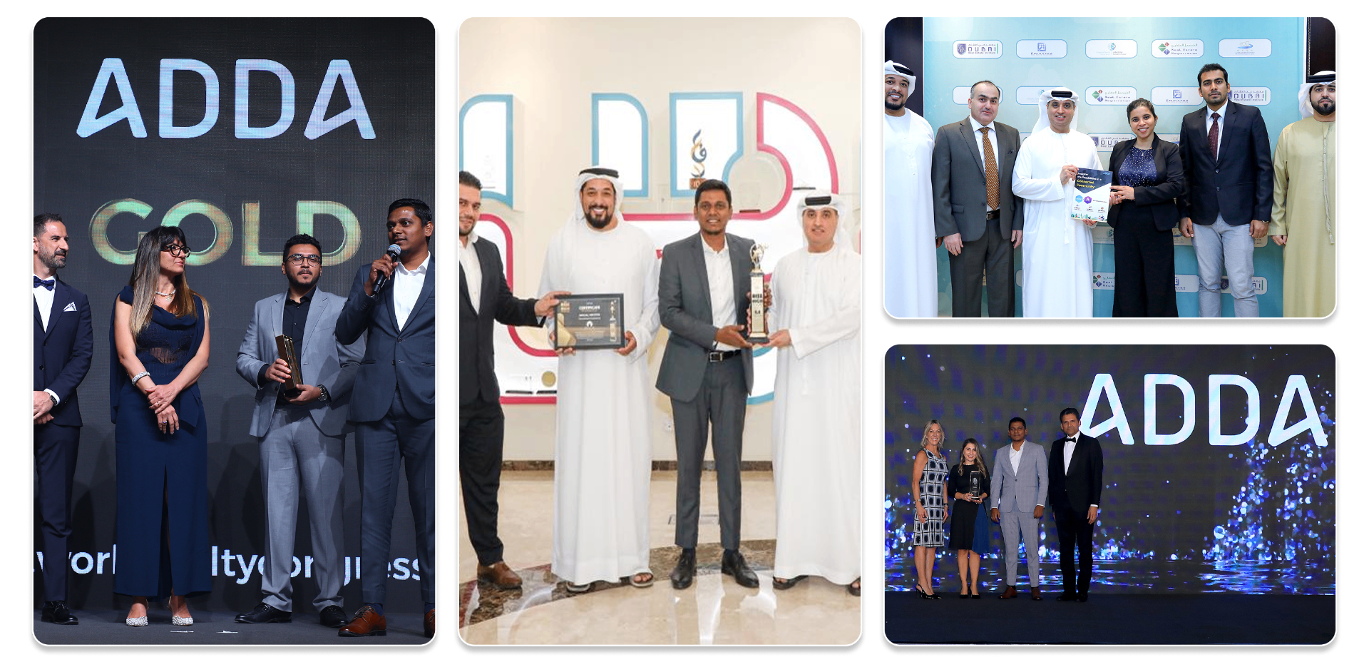 ADDA awards and recognitions