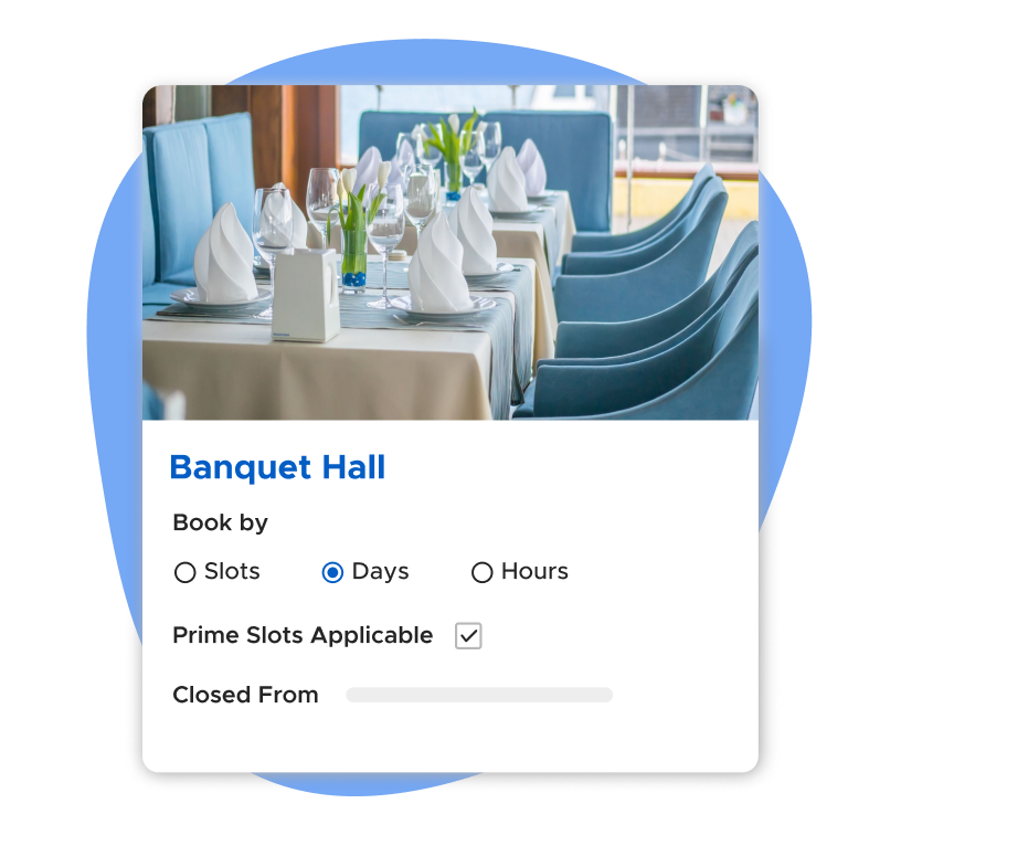 Amenity Reservations, Events Management